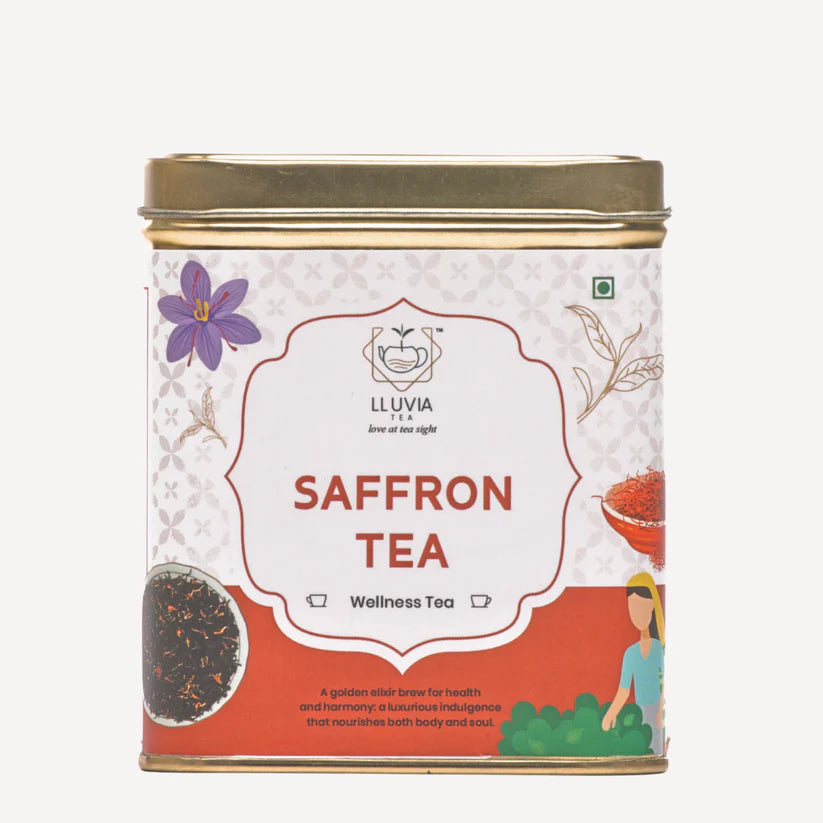 Saffron Tea by Lluvia Tea - EarthBased 