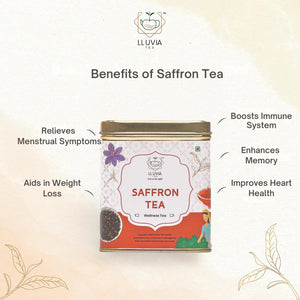 Saffron Tea by Lluvia Tea - EarthBased 