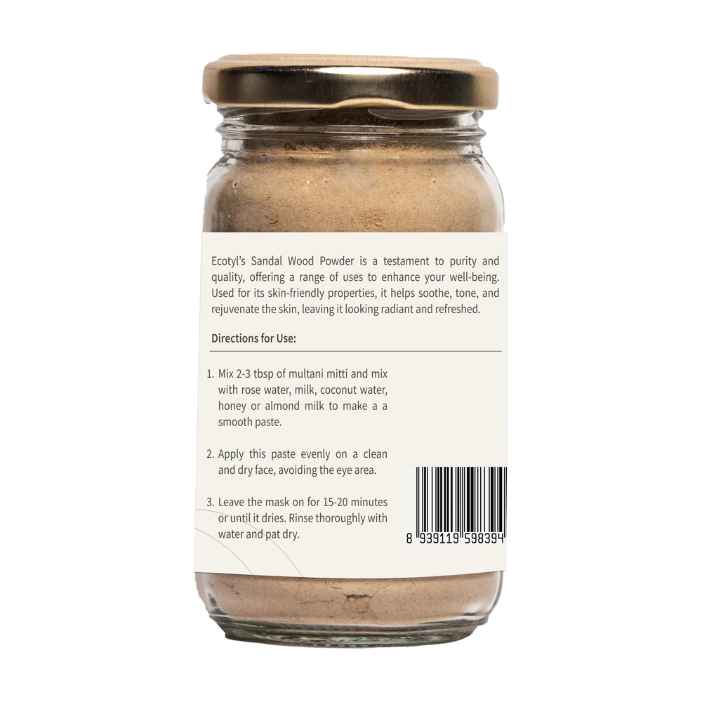 Natural Sandalwood Powder | Ecotyl - EarthBased 