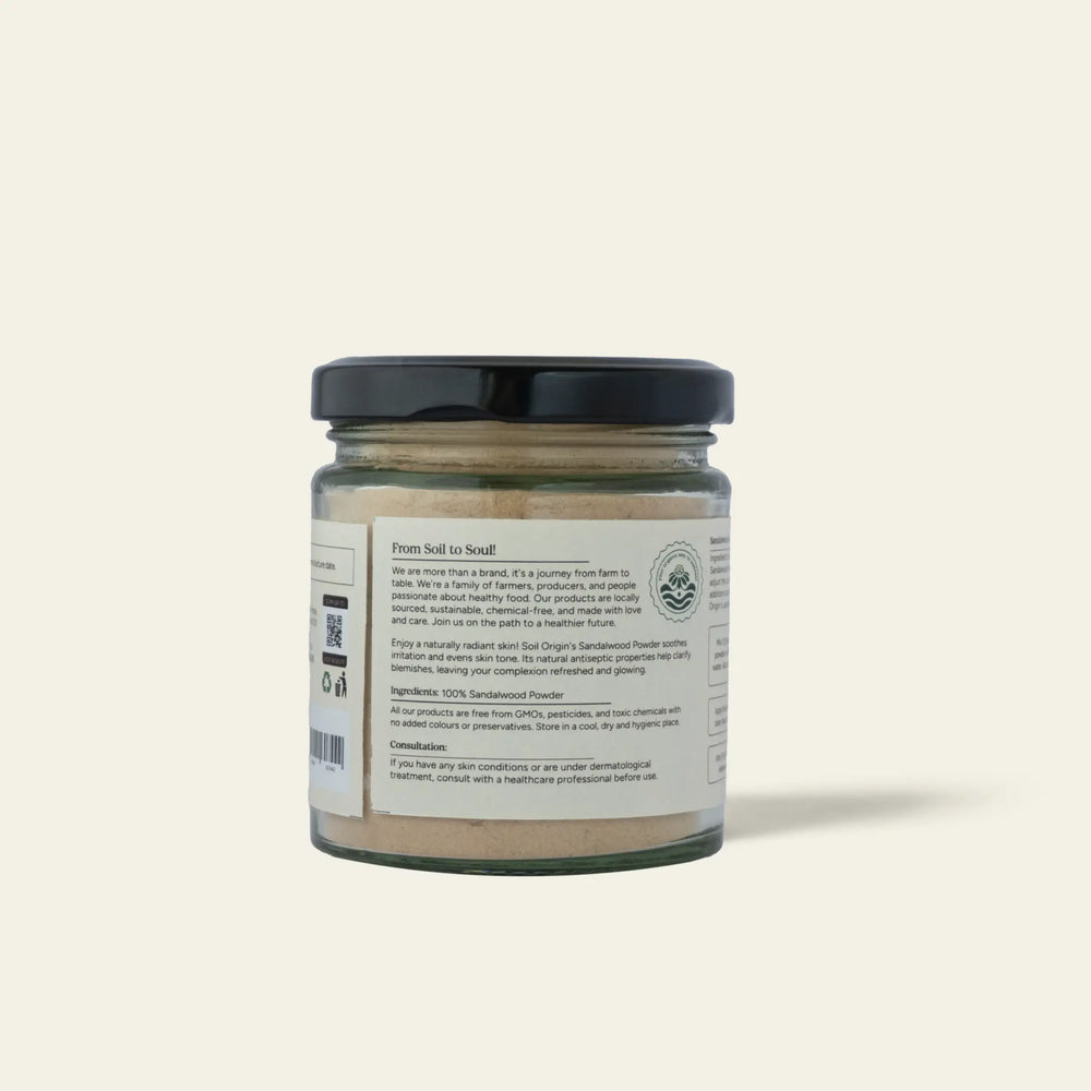 Sandalwood Powder | Soil Origin - EarthBased 