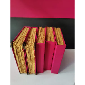 Square Hard Bound fun Journal I Sketching Diary (Pink & Purple) - EarthBased 