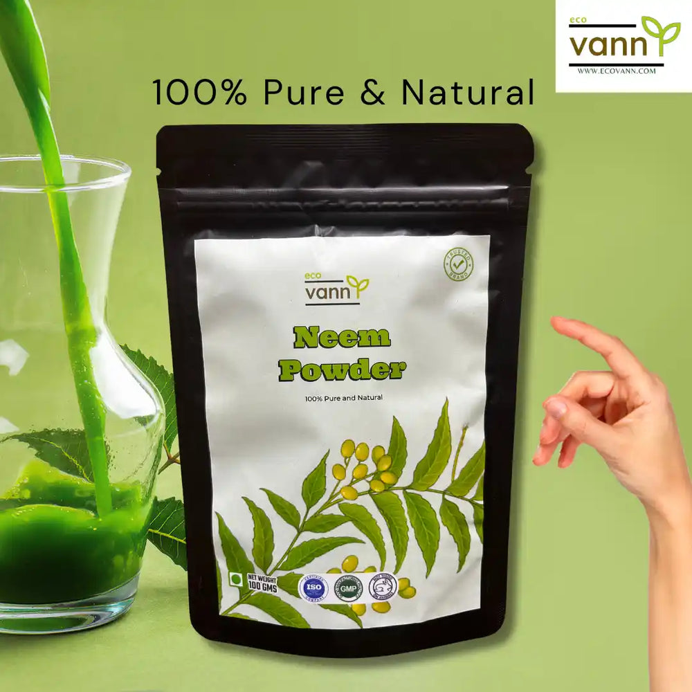 Eco Vann Neem Leaf powder | Pack of 6 - EarthBased 