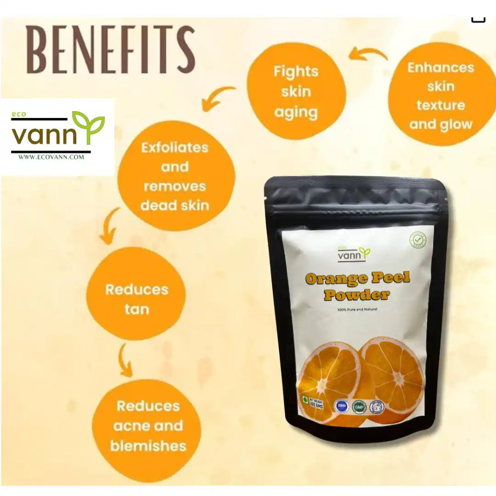 Eco vann Orange Powder | Pack of 6 - EarthBased 