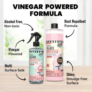 SOVI® VINEGAR POWERED SCENTED GLASS CLEANER, STARDUST - EarthBased 