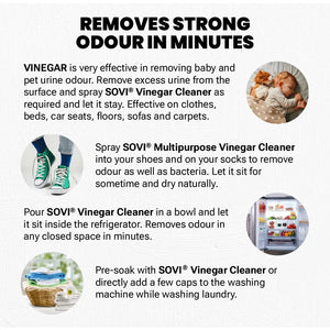 SOVI® MULTI PURPOSE VINEGAR CLEANER, CLEAN SCENT - EarthBased 