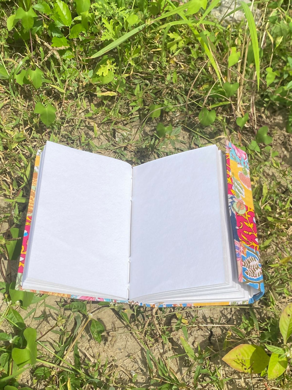 Recycled Paper Vintage Journal (MULTICOLOR) - Jumbo - EarthBased 