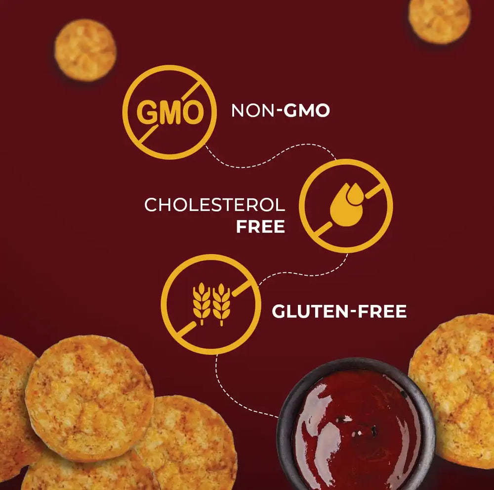 Brown rice Crips, Smokey Barbeque - EarthBased 