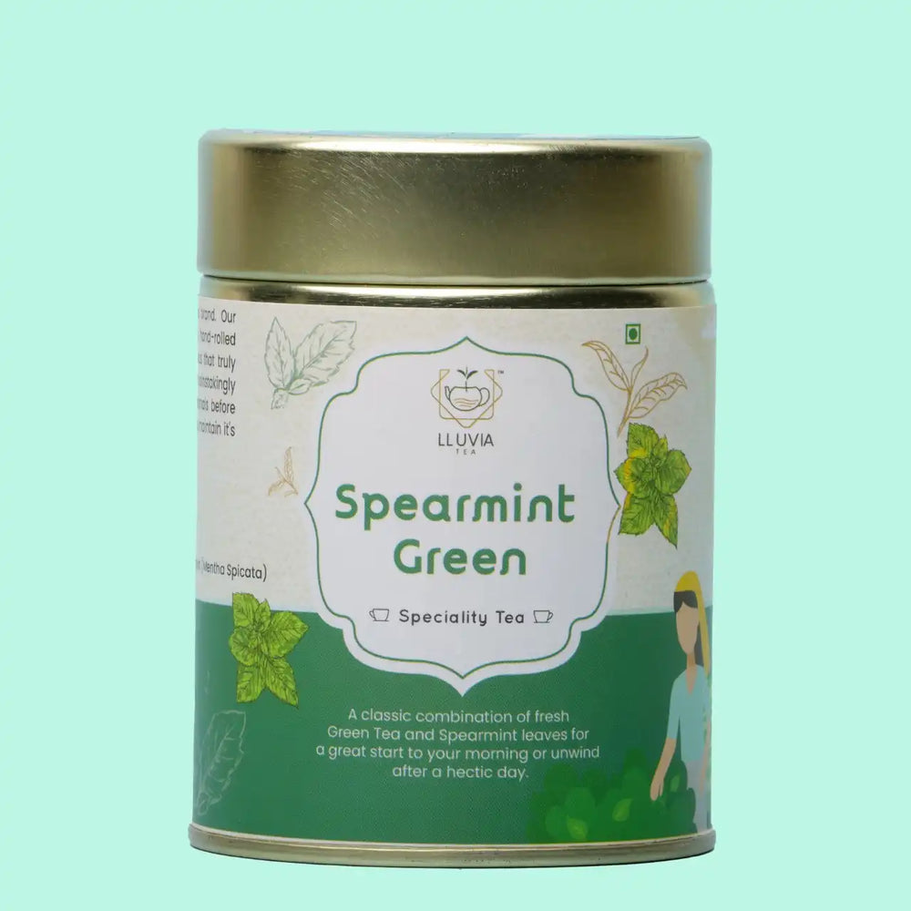 Spearmint Green Tea - EarthBased 