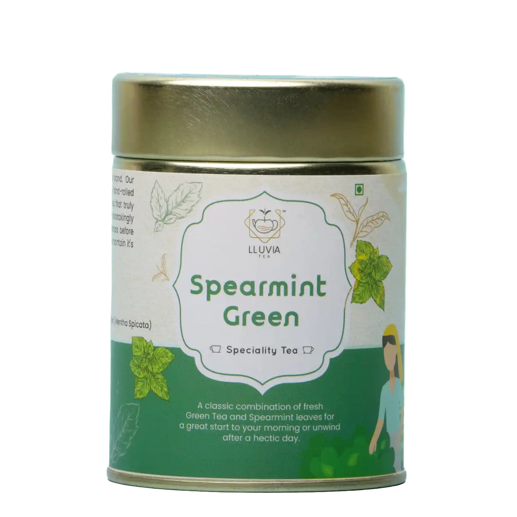 Spearmint Green Tea - EarthBased 