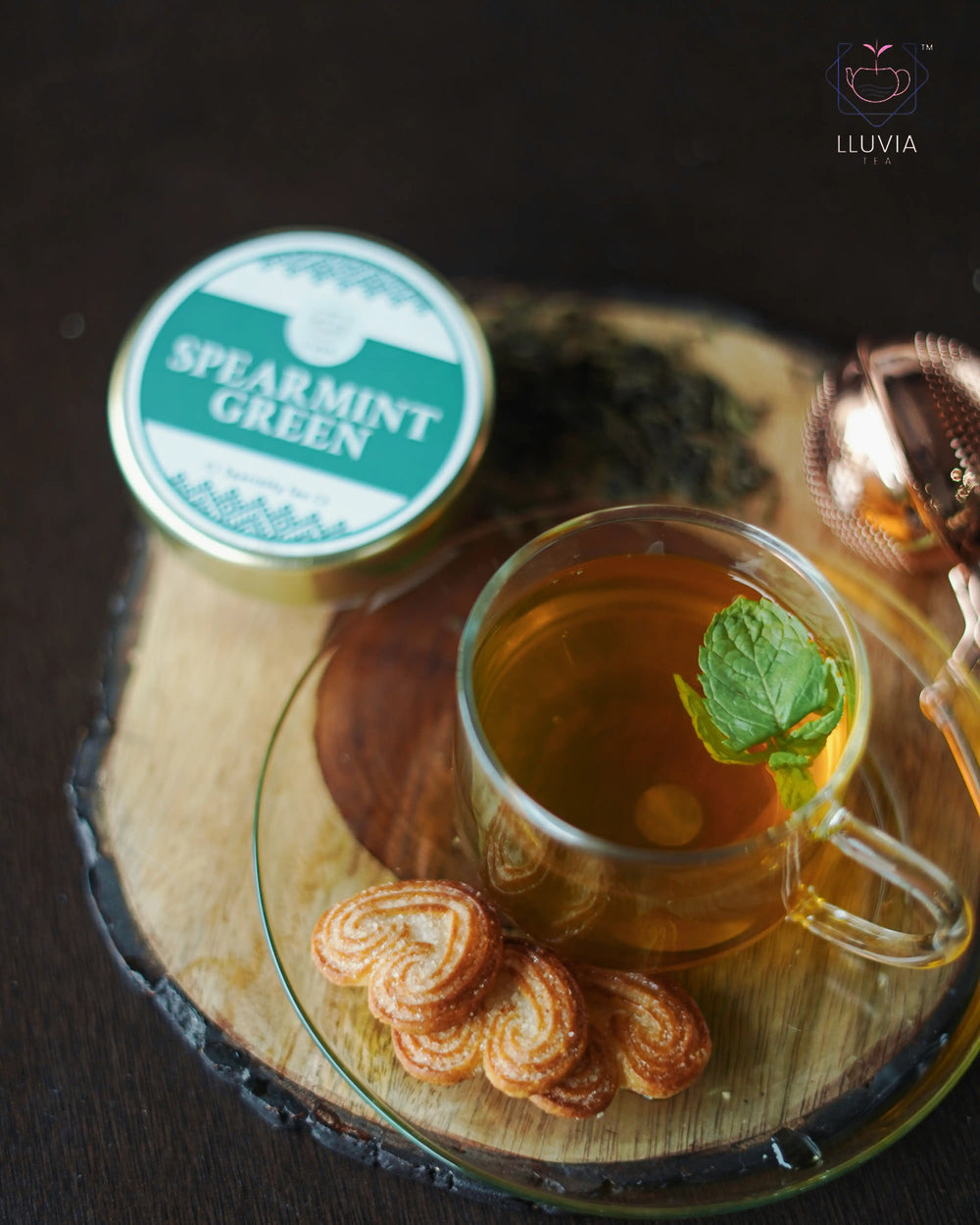 Spearmint Green Tea - EarthBased 