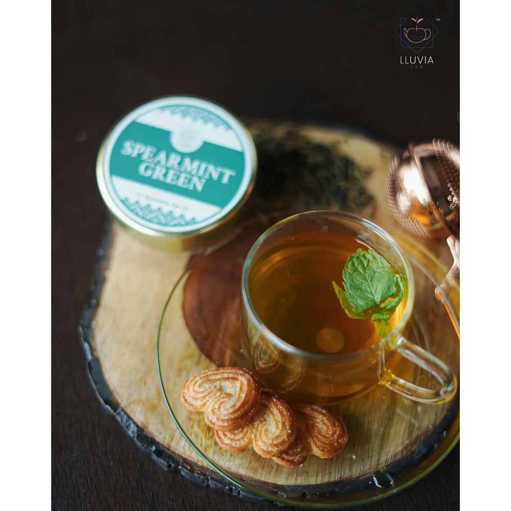 Spearmint Green Tea - EarthBased 