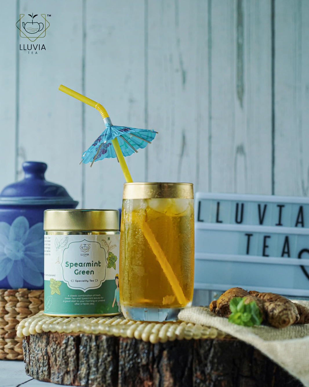 Spearmint Green Tea - EarthBased 