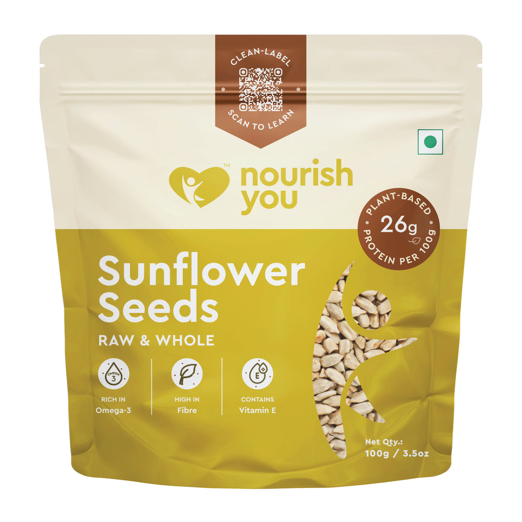 Nourish You raw sunflower seeds, pack of 4 – image 2