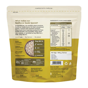 Nourish You raw sunflower seeds, pack of 4 – image 3