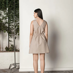 Drawstring Waist Sundress | Anushe Pirani - EarthBased 