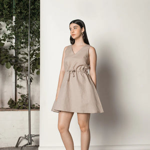 Drawstring Waist Sundress | Anushe Pirani - EarthBased 