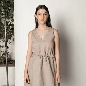 Drawstring Waist Sundress | Anushe Pirani - EarthBased 