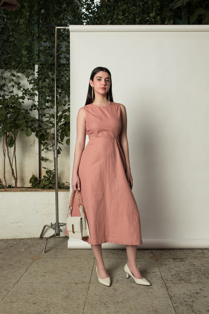 Sleeveless Cut-Out Dress - EarthBased 