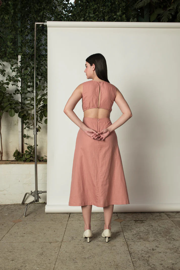 Sleeveless Cut-Out Dress - EarthBased 