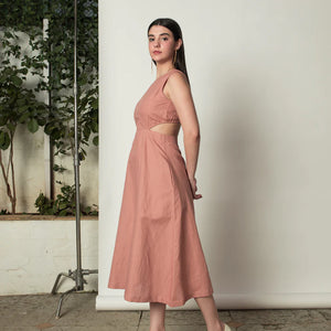 Sleeveless Cut-Out Dress - EarthBased 