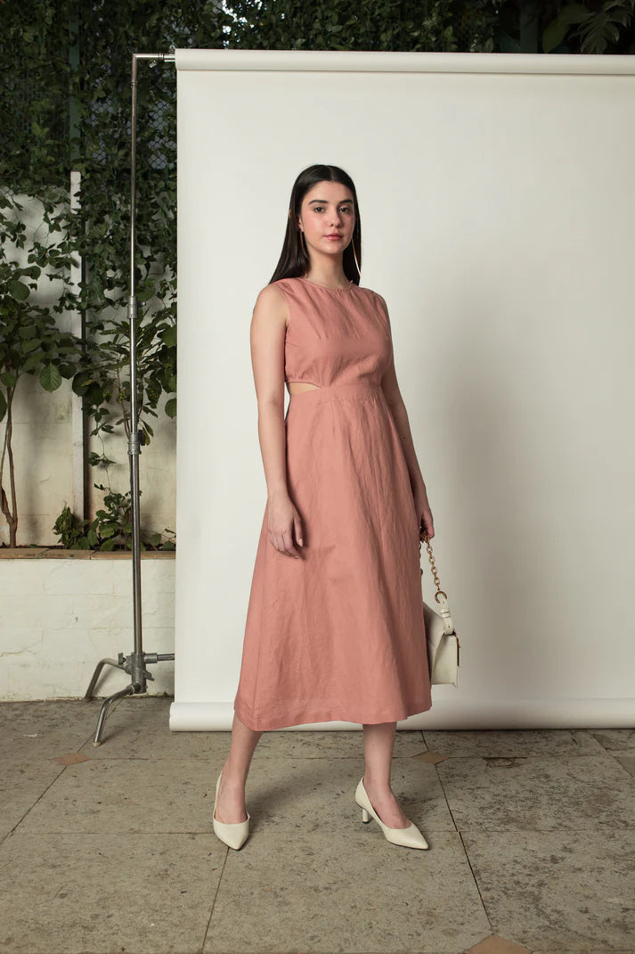 Sleeveless Cut-Out Dress - EarthBased 