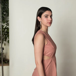 Sleeveless Cut-Out Dress - EarthBased 