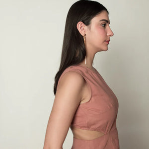 Sleeveless Cut-Out Dress - EarthBased 