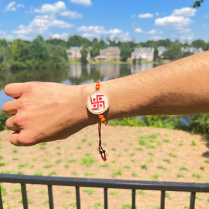 The Good Route Swastika Rakhi - EarthBased 