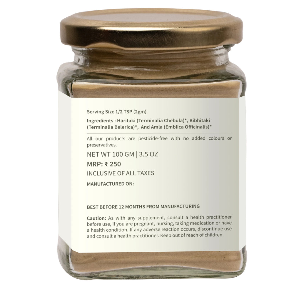 Ecotyl | Organic Triphala Powder - EarthBased 