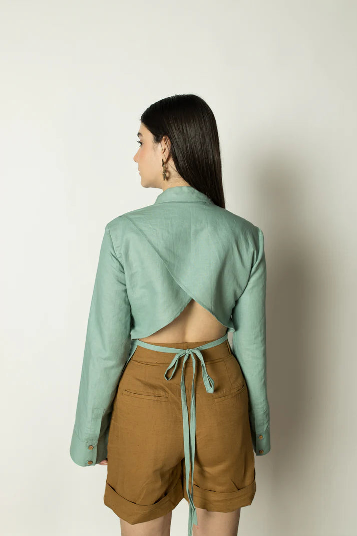 The Back Tie Shirt - EarthBased 