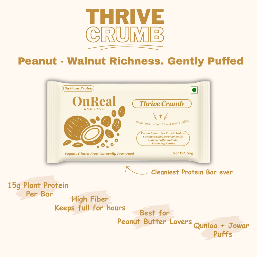 Thrive Crumb Bar | OnReal - EarthBased 