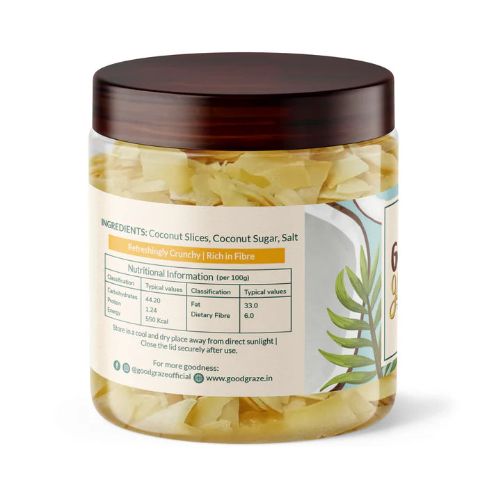 Good Graze Toasted Coconut Chips • Pack of 2 • 200g - EarthBased 