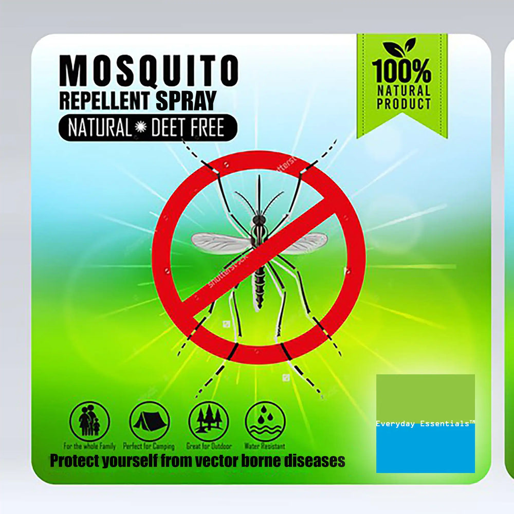 Chemical Free Mosquito Repellant Spray - 500 ml | Natural Care | Pack of 2 - EarthBased 