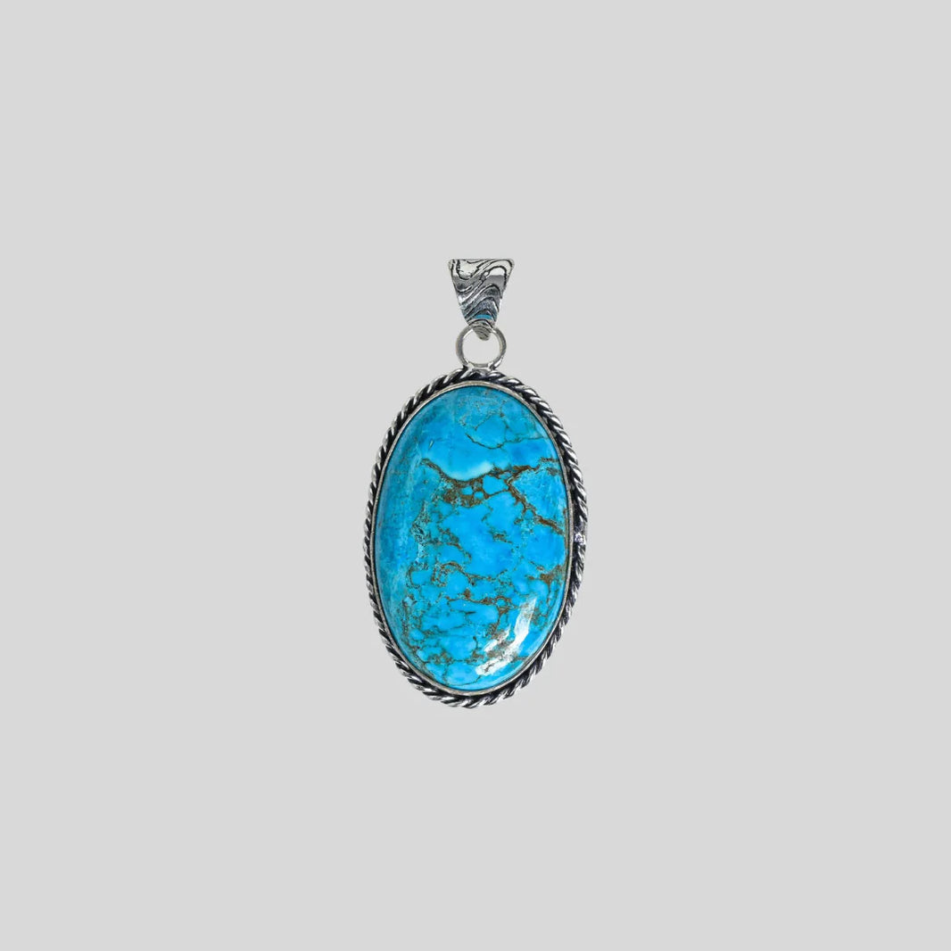 Turquoise healing Pendant - EarthBased 