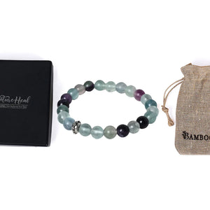 Healing stone Flourite Bracelet - EarthBased 