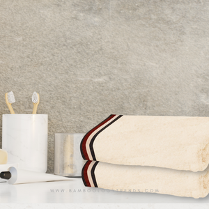 Luxuriously Soft Bamboo Bath Towel – Eco-Friendly, Ultra-Absorbent, and Naturally Hypoallergenic for a Gentle, Spa-Like Experience - EarthBased 