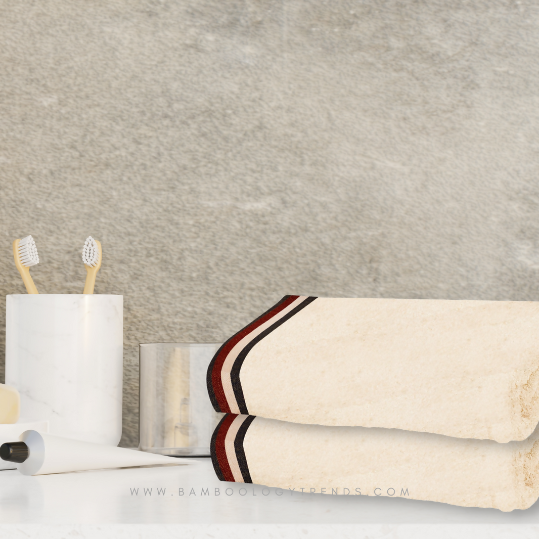 Luxuriously Soft Bamboo Bath Towel – Eco-Friendly, Ultra-Absorbent, and Naturally Hypoallergenic for a Gentle, Spa-Like Experience - EarthBased 