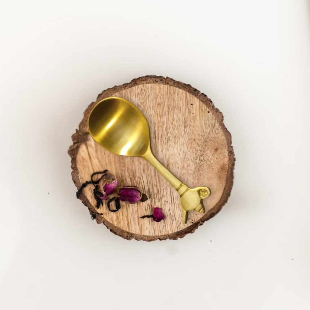 Vintage Brass Spoon - EarthBased 