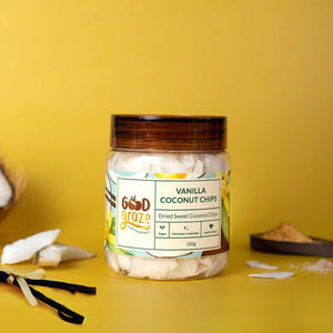 Good Graze Vanilla Coconut Chips • Pack of 2 • 200g - EarthBased 