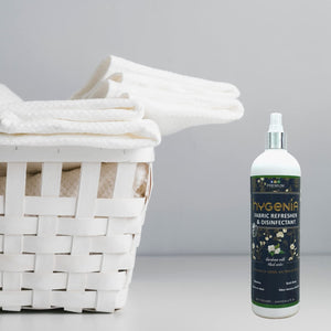 Hygenia Fabric Refresher Disinfectant & Multipurpose Disinfectant Combo - Gardenia & Musk | Lavender & Lemongrass 500ml - EarthBased 