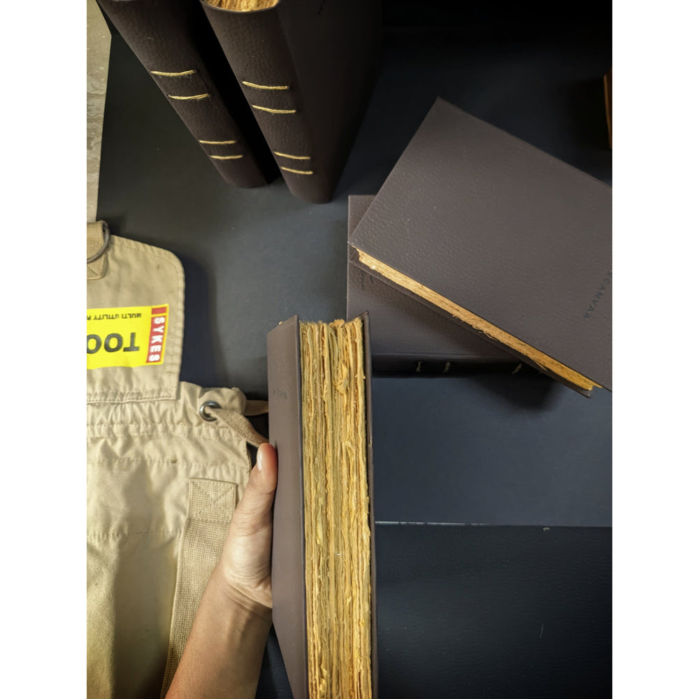 Odyssey Journal I Vegan Leather Like Journal I Old School I Timeless classic - EarthBased 