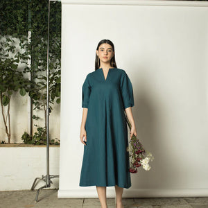 Pleated A-Line Maxi - EarthBased 