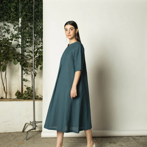 Pleated A-Line Maxi - EarthBased 