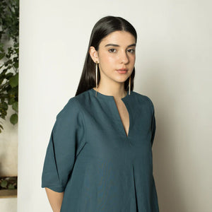 Pleated A-Line Maxi - EarthBased 