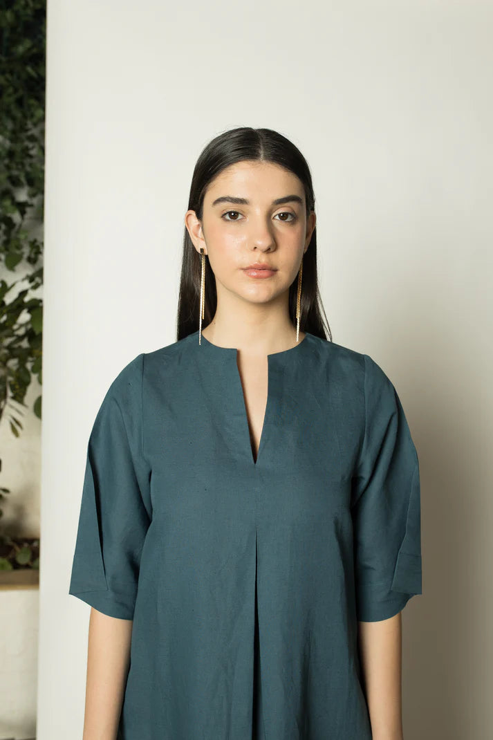 Pleated A-Line Maxi - EarthBased 