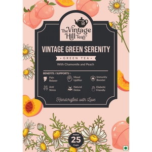 Vintage Peach Serenity tea - EarthBased 