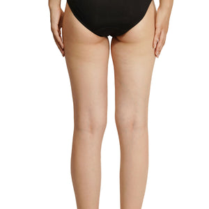 Bamboo Fabric Low Waist Underwear | Red and Black | Pack of 2 - EarthBased 