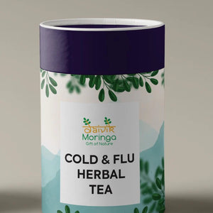 Cold & Flu Herbal Tea | Daivik Moringa - EarthBased 