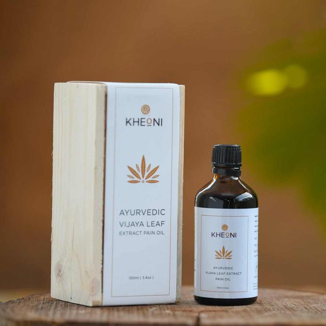 Ayurvedic Vijaya Leaf Extract Pain Oil - EarthBased 