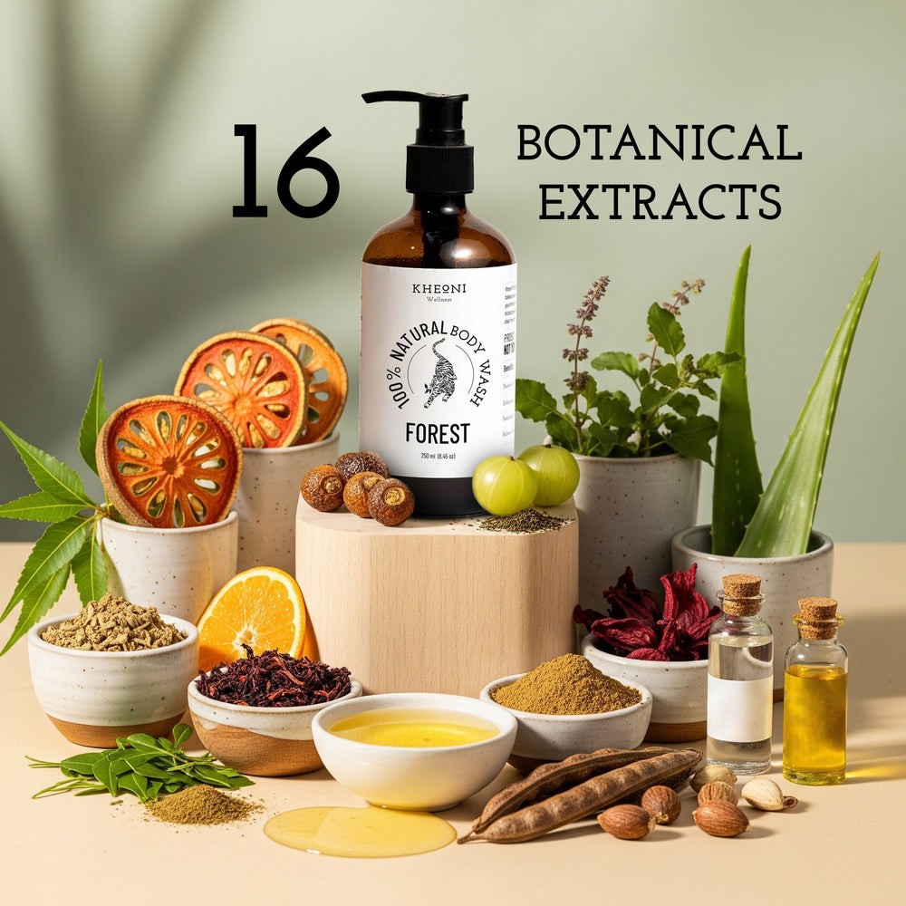 100% Natural Body Wash-Forest - EarthBased 
